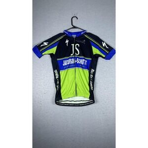 Voler Cycling Jersey Jacobson-Schutte Team Full Zip Short Sleeve Specialized‎